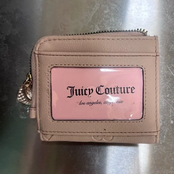 Juicy Couture Beige Embossed Wallet - Picture 2 of 5